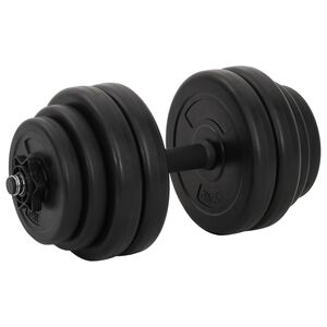 vidaXL 1 db egykezes s&uacute;lyz&oacute; 15 kg