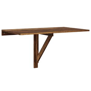vidaXL f&uuml;st&ouml;s t&ouml;lgy szerelt fa &ouml;sszecsukhat&oacute; fali asztal 100x60x56 cm