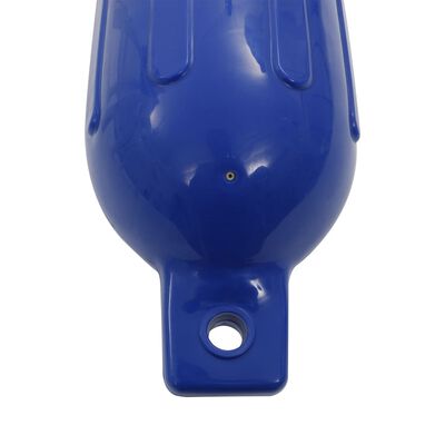 vidaXL 4 darab kék PVC hajóütköző 58,5 x 16,5 cm