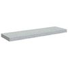 vidaXL 4 db betonsz&uuml;rke MDF lebegő fali polc 80 x 23,5 x 3,8 cm
