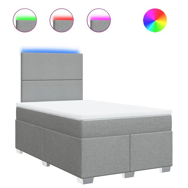 vidaXL vil&aacute;gossz&uuml;rke sz&ouml;vet rug&oacute;s &aacute;gy matraccal 120 x 190 cm