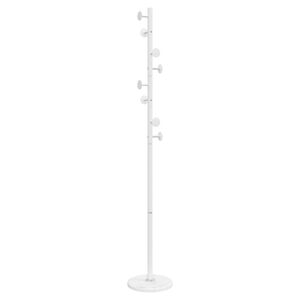 vidaXL feh&eacute;r porsz&oacute;rt vas ruhafogas 176 cm