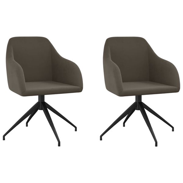 vidaXL 2 db s&ouml;t&eacute;tsz&uuml;rke b&aacute;rsony &eacute;tkezősz&eacute;k