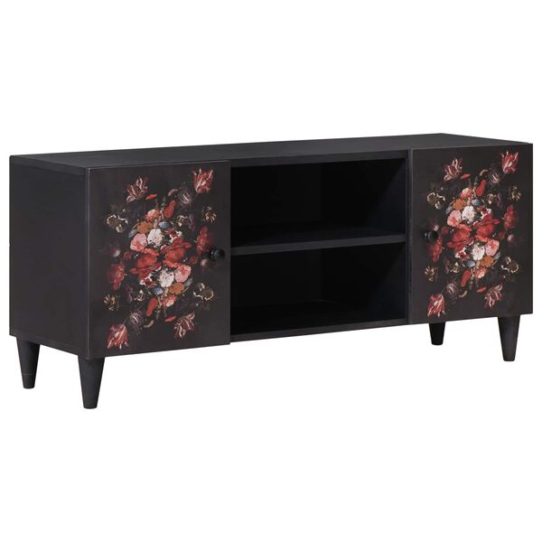 vidaXL Tároló szekrények Sokszínű 105 x 33,5 x 46 cm Tömör Mangófát