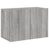 vidaXL sz&uuml;rke sonoma sz&iacute;nű falra szerelhető TV-szekr&eacute;ny 60 x 30 x 41cm