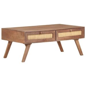 vidaXL t&ouml;m&ouml;r mang&oacute;fa doh&aacute;nyz&oacute;asztal 100 x 60 x 40 cm