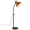 vidaXL kopott piros &aacute;ll&oacute;l&aacute;mpa 25 W 30x30x100-150 cm E27