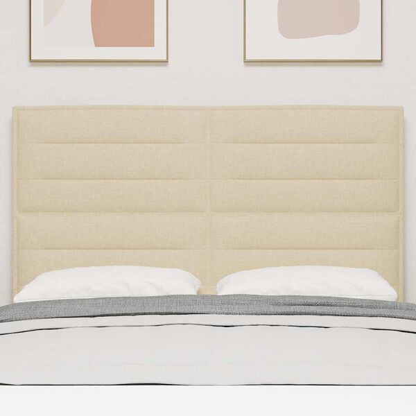 vidaXL Fejt&aacute;mla Kr&eacute;m 144 cm sz&ouml;vet