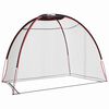 vidaXL Golf Edzőseg&eacute;d Fekete 314 x 150 x 206 cm Poli&eacute;szter