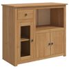 VidaXL Mikr&oacute; fel&uuml;let fi&oacute;kkal PANAMA M&eacute;zes Viasz 99.5 x 44 x 86.5 cm
