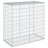 vidaXL horganyzott vas gabion kosár fedéllel 100 x 50 x 100 cm