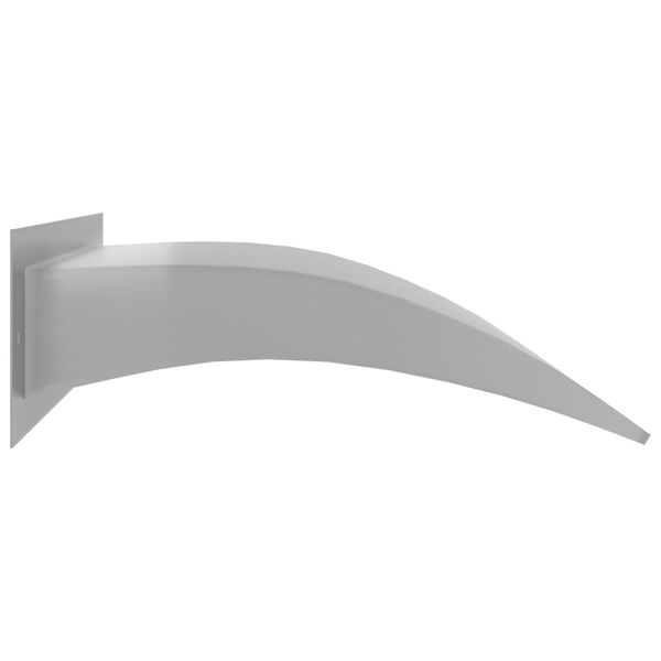 vidaXL ez&uuml;stsz&iacute;nű rozsdamentes ac&eacute;l medencesz&ouml;kők&uacute;t 45 x 26 x 13 cm