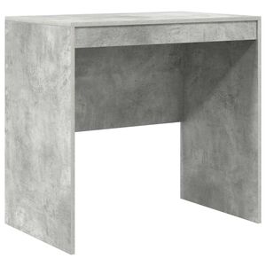 vidaXL Asztal Beton Sz&uuml;rke 80 x 50 x 76 cm