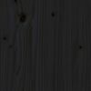 vidaXL fekete t&ouml;m&ouml;r fa &aacute;gykeret 200 x 200 cm