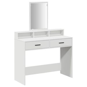 vidaXL &Ouml;lt&ouml;zk&ouml;dőasztal Feh&eacute;r 100 x 41 x 140 cm Szerelt Fa