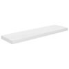 vidaXL 2 db magasf&eacute;nyű feh&eacute;r MDF lebegő fali polc 90 x 23,5 x 3,8 cm