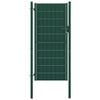 vidaXL z&ouml;ld PVC &eacute;s ac&eacute;l ker&iacute;t&eacute;skapu 100 x 164 cm