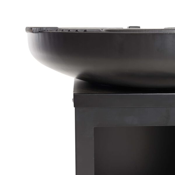 RedFire Matanzas matt fekete acél kültéri plancha sütőlap