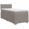 vidaXL Boxspring &aacute;gy matraccal fejt&aacute;ml&aacute;val T&oacute;psz&iacute;nű 90 x 200 cm Sz&ouml;vet