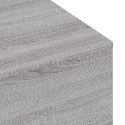 vidaXL szürke sonoma szerelt fa dohányzóasztal 100x49,5x31 cm