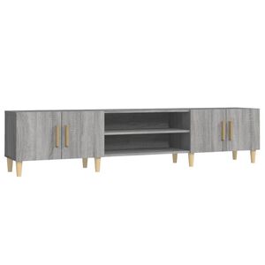 vidaXL sz&uuml;rke sonoma sz&iacute;nű szerelt fa TV-szekr&eacute;ny 180 x 31,5 x 40 cm