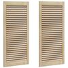 vidaXL Sz&eacute;fajt&oacute; 2 db Term&eacute;szetes 49,5 x 2,1 x 110 cm T&ouml;m&ouml;r Fenyőfa