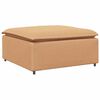 vidaXL b&eacute;zs modul&aacute;ris kanap&eacute; l&aacute;bzs&aacute;moly modul 100x100x48 cm