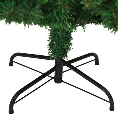 vidaXL zöld PVC műkarácsonyfa vastag ágakkal 180 cm