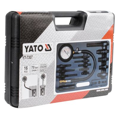 YATO henger kompresszió nyomásmérő dízelmotorhoz