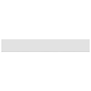 vidaXL Ablakp&aacute;rk&aacute;ny Feh&eacute;r 160 x 25 x 4,5 cm PVC
