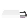 vidaXL 4 db fehér MDF lebegő fali polc 23 x 23,5 x 3,8 cm