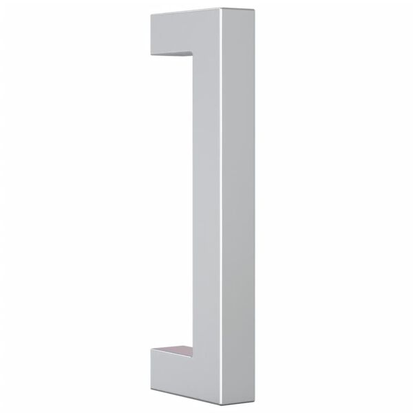 vidaXL 20 db ezüst rozsdamentes acél szekrényfogantyú 96 mm