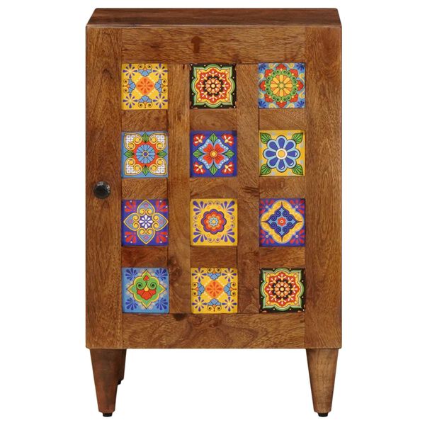 vidaXL F&uuml;rdőszoba Sz&eacute;k&eacute;ny t&aacute;rol&oacute;val ajt&oacute;val Di&oacute; 38 x 33 x 58 cm