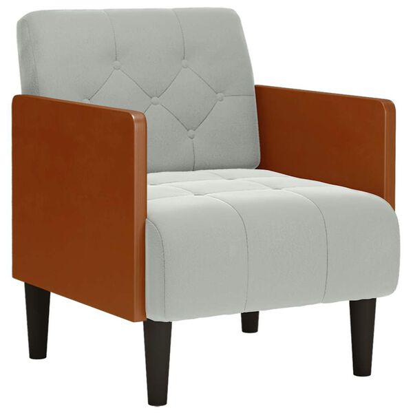 vidaXL vil&aacute;gossz&uuml;rke b&aacute;rsony kanap&eacute;sz&eacute;k karf&aacute;s sz&eacute;k 55 cm