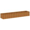 vidaXL corten ac&eacute;l kerti magas&aacute;gy&aacute;s 479x100x69 cm