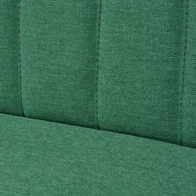 vidaXL zöld szövetkanapé 117 x 55,5 x 77 cm