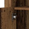 vidaXL Oldalsó szekrény Régi fa 41 x 37 x 67 cm Faanyag