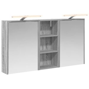 vidaXL F&uuml;rdőszobai Szekr&eacute;ny Szett 3 pcs 116 x 16 x 62,5 cm Faanyag