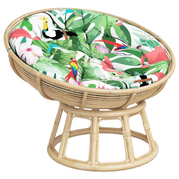 vidaXL sz&iacute;nes oxford-sz&ouml;vet kerek p&aacute;rna &Oslash; 100 x 11 cm