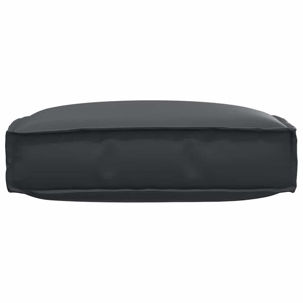 vidaXL Raklap párna ülőfelülethez Fekete 60 x 60 x 12 cm Oxford szövet