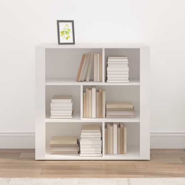 vidaXL feh&eacute;r szerelt fa t&aacute;lal&oacute;szekr&eacute;ny 80x30x80 cm