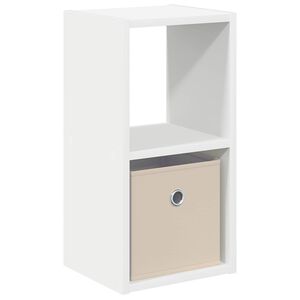 vidaXL &Eacute;jjeli asztal fi&oacute;kkal Feh&eacute;r 25,5 x 22 x 49,5 cm Faanyag