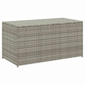 vidaXL sz&uuml;rke polyrattan kerti t&aacute;rol&oacute;l&aacute;da 100 x 50 x 50 cm