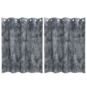 vidaXL B&aacute;rsonyf&uuml;gg&ouml;ny&ouml;k 2 db Ez&uuml;st Sz&uuml;rke 140 x 140 cm B&aacute;rsony