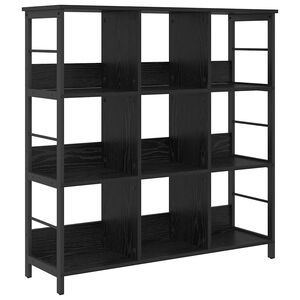 vidaXL K&ouml;nyvespolc 9 szintes 102 x 32 x 104,5 cm Szerelt Fa