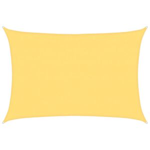 vidaXL HDPE sz&ouml;gletes napvitorla 4x6 m b&eacute;zs