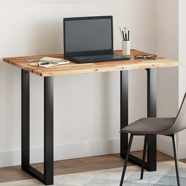 vidaXL n&eacute;gysz&ouml;g alak&uacute; t&ouml;m&ouml;r ak&aacute;cfa asztallap 100 x 70 x 2 cm