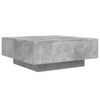 vidaXL betonsz&uuml;rke szerelt fa doh&aacute;nyz&oacute;asztal 80 x 80 x 31 cm