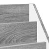 vidaXL Gyerek K&ouml;nyvespolc Sz&uuml;rke Sonoma 60 x 29,5 x 69 cm Faanyag