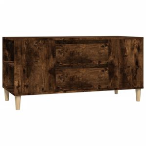 vidaXL f&uuml;st&ouml;s t&ouml;lgy sz&iacute;nű szerelt fa TV-szekr&eacute;ny 102x44,5x50 cm